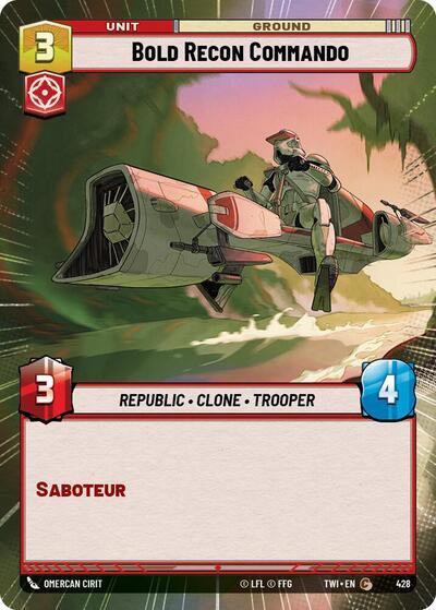 Bold Recon Commando (Hyperspace) (428) [Twilight of the Republic] | BD Cosmos