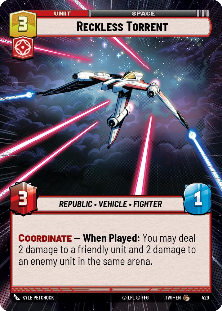Reckless Torrent (Hyperspace) (429) [Twilight of the Republic] | BD Cosmos
