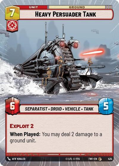 Heavy Persuader Tank (Hyperspace) (434) [Twilight of the Republic] | BD Cosmos