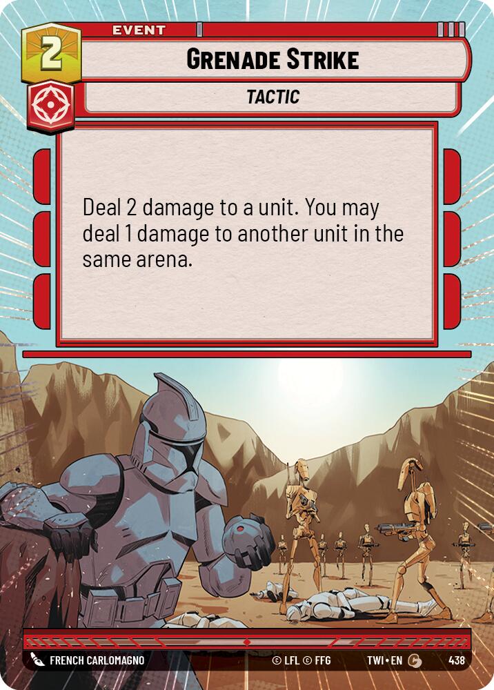 Grenade Strike (Hyperspace) (438) [Twilight of the Republic] | BD Cosmos