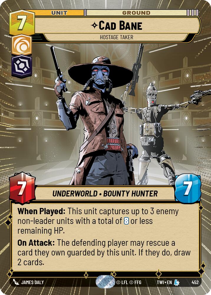 Cad Bane - Hostage Taker (Hyperspace) (452) [Twilight of the Republic] | BD Cosmos
