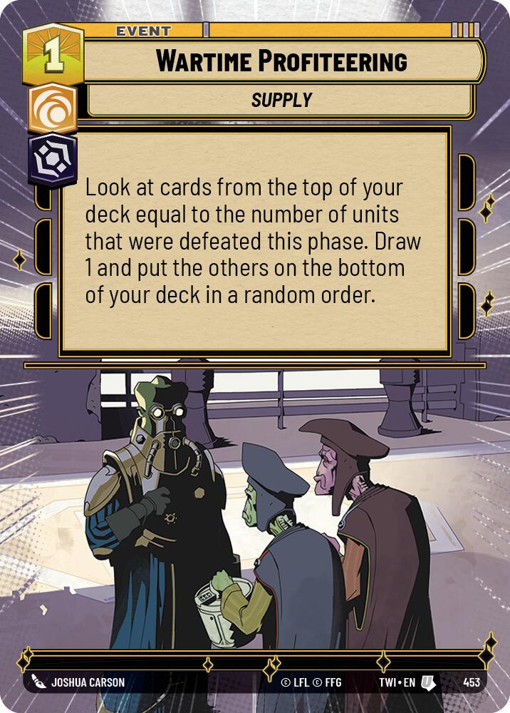 Wartime Profiteering (Hyperspace) (453) [Twilight of the Republic] | BD Cosmos