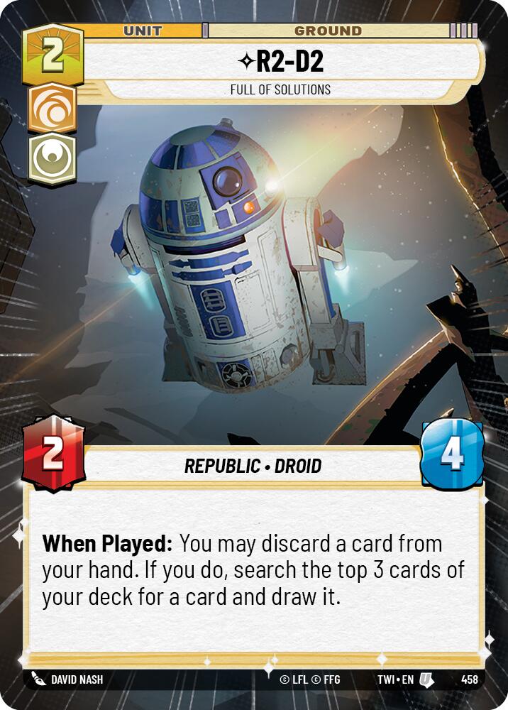 R2-D2 - Full of Solutions (Hyperspace) (458) [Twilight of the Republic] | BD Cosmos