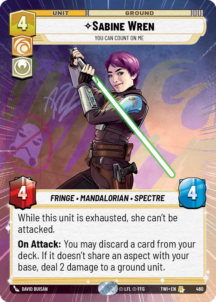 Sabine Wren - You Can Count On Me (Hyperspace) (460) [Twilight of the Republic] | BD Cosmos