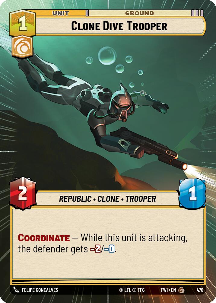 Clone Dive Trooper (Hyperspace) (470) [Twilight of the Republic] | BD Cosmos