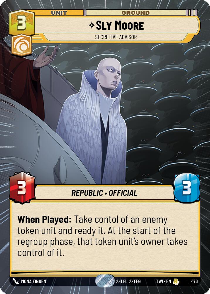 Sly Moore - Secretive Advisor (Hyperspace) (476) [Twilight of the Republic] | BD Cosmos