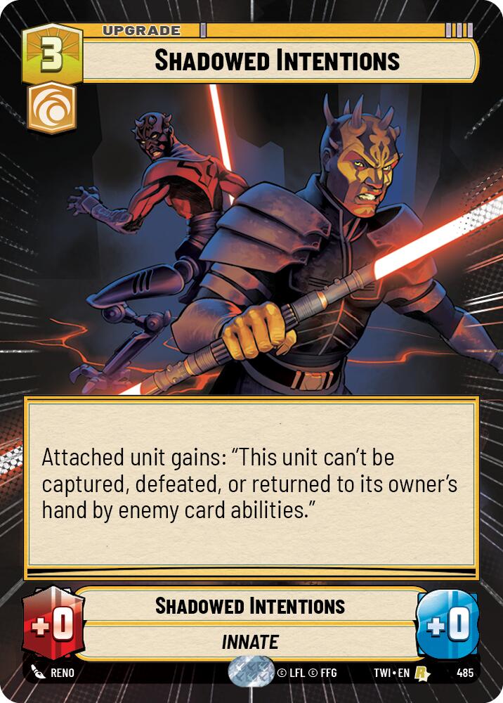 Shadowed Intentions (Hyperspace) (485) [Twilight of the Republic] | BD Cosmos