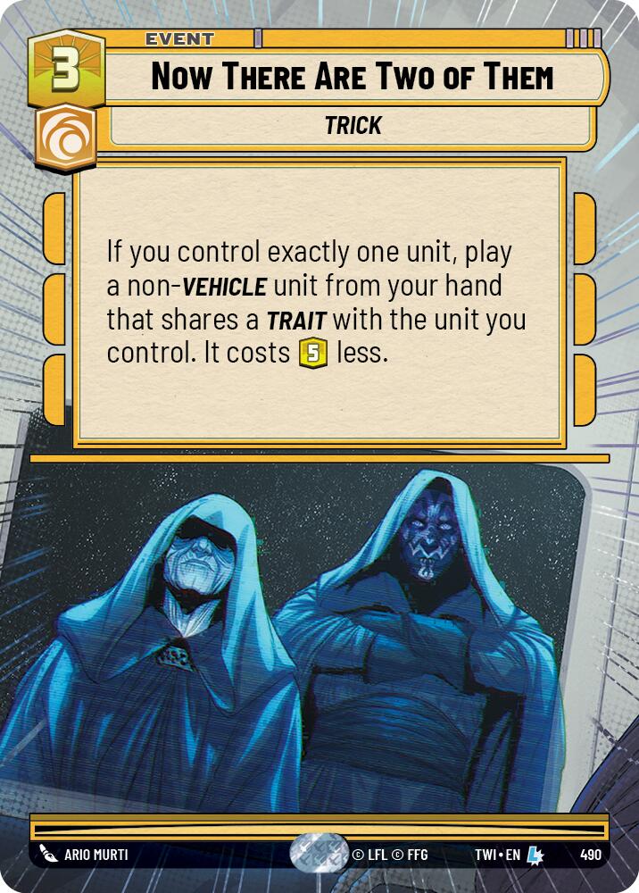 Now There Are Two of Them (Hyperspace) (490) [Twilight of the Republic] | BD Cosmos