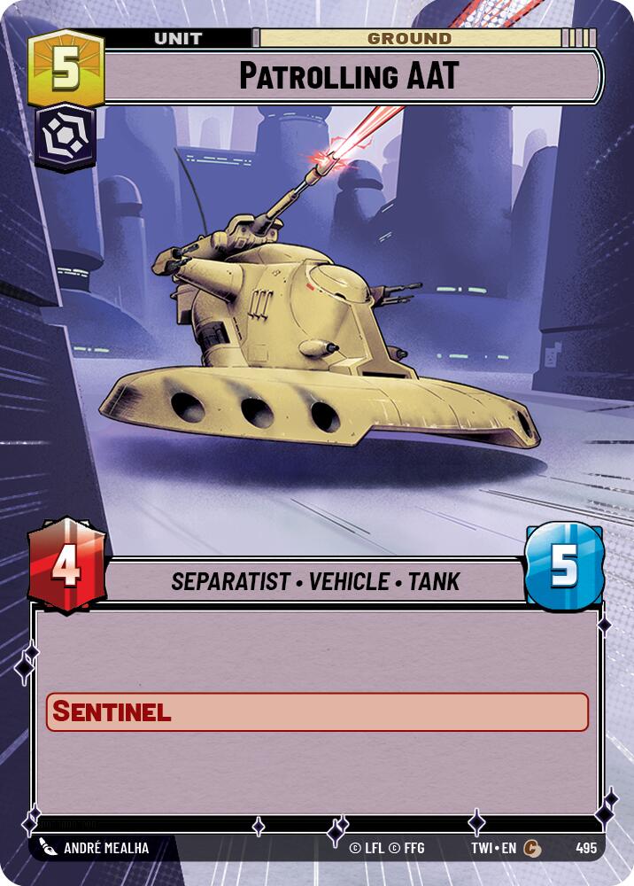 Patrolling AAT (Hyperspace) (495) [Twilight of the Republic] | BD Cosmos