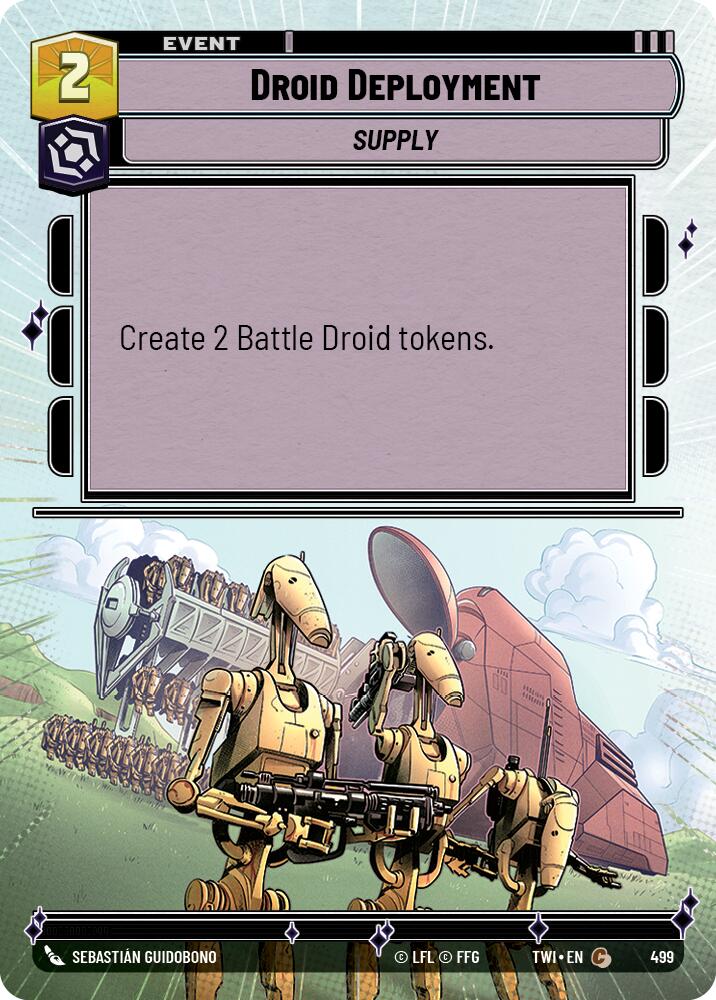 Droid Deployment (Hyperspace) (499) [Twilight of the Republic] | BD Cosmos