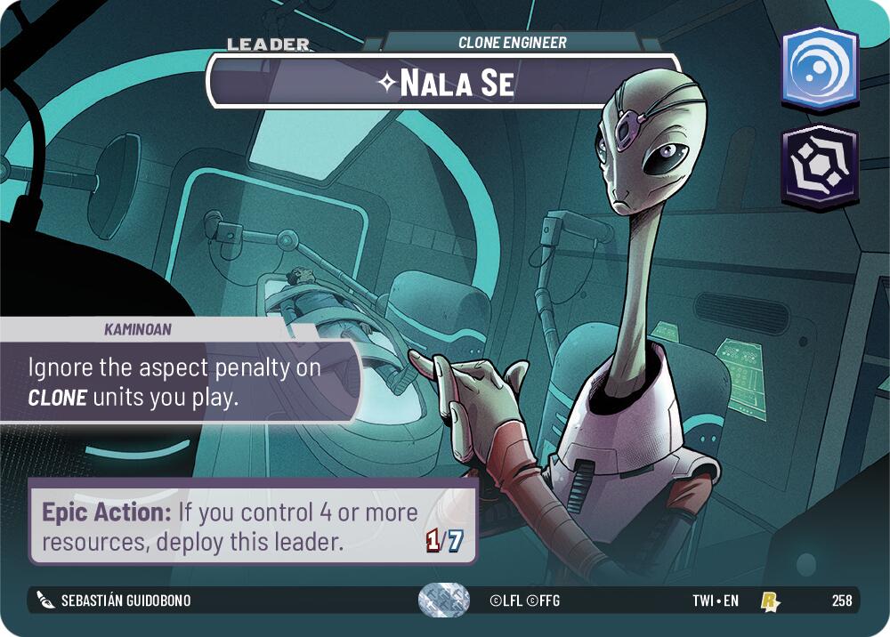 Nala Se - Clone Engineer (Showcase) (258) [Twilight of the Republic] | BD Cosmos