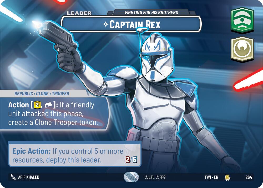 Captain Rex - Fighting For His Brothers (Showcase) (264) [Twilight of the Republic] | BD Cosmos