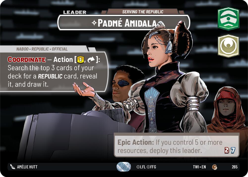 Padme Amidala - Serving the Republic (Showcase) (265) [Twilight of the Republic] | BD Cosmos