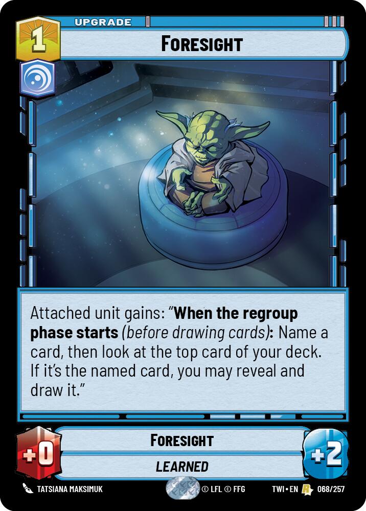 Foresight (068/257) [Twilight of the Republic] | BD Cosmos