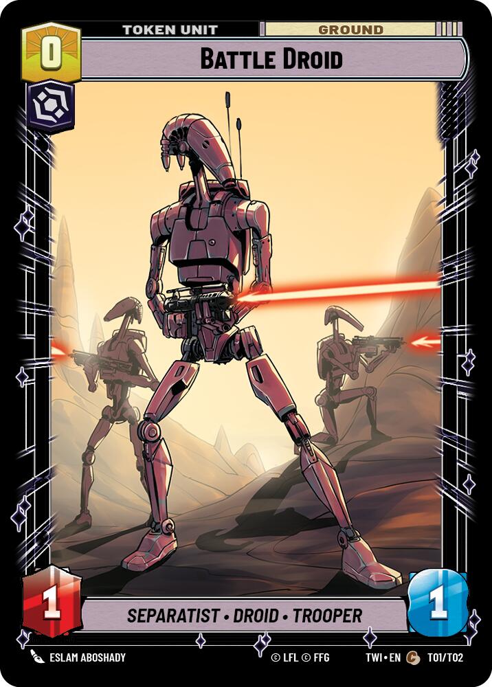 Battle Droid // Clone Trooper (T01 // T02) [Twilight of the Republic] | BD Cosmos