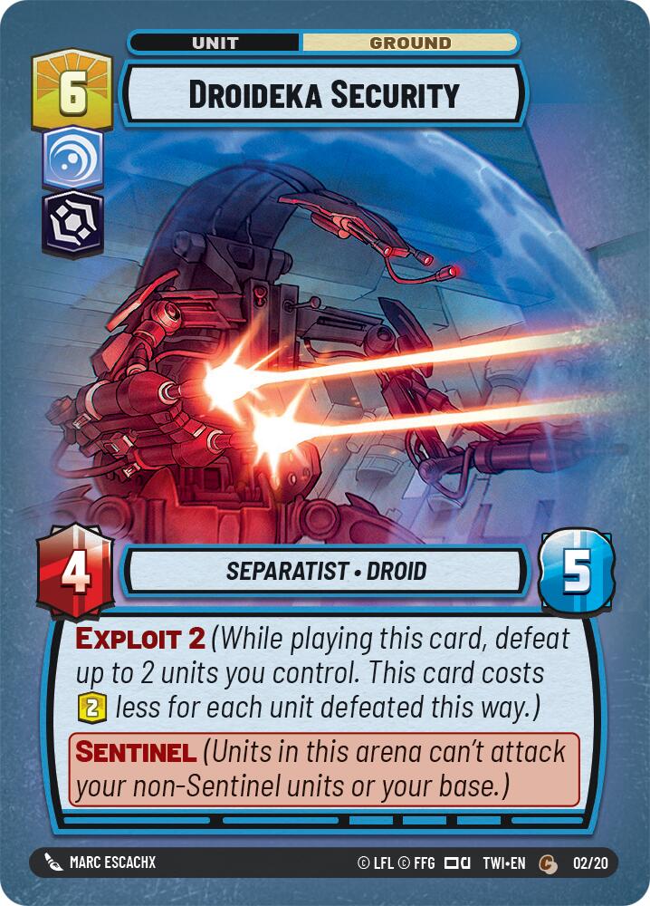 Droideka Security (02/20) [Twilight of the Republic: Weekly Play] | BD Cosmos
