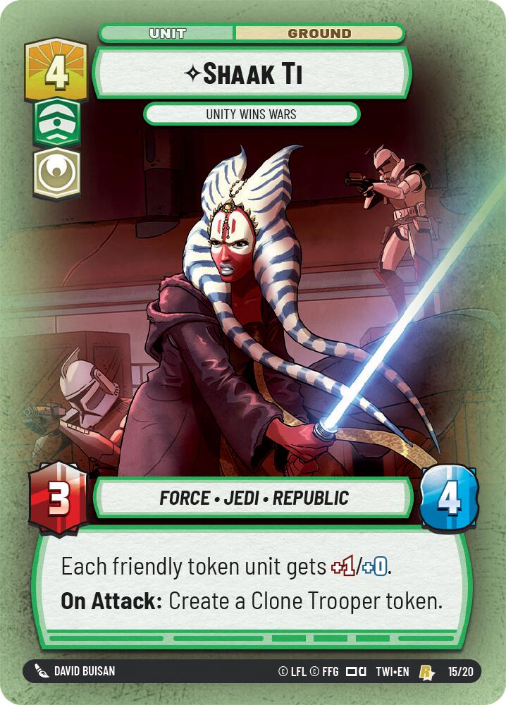 Shaak Ti - Unity Wins Wars (15/20) [Twilight of the Republic: Weekly Play] | BD Cosmos
