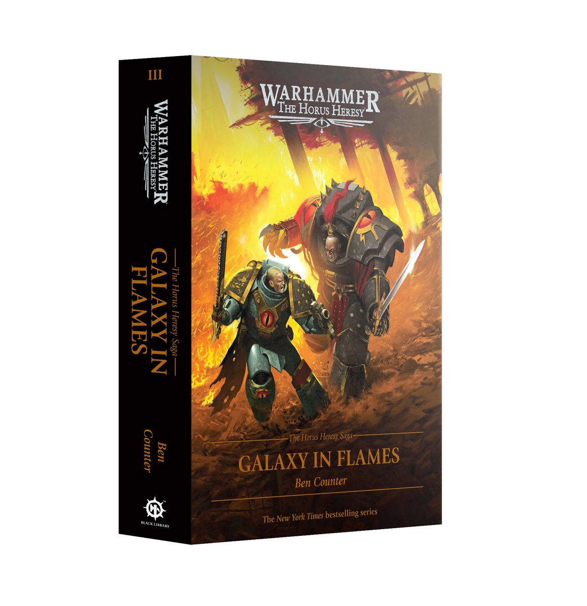 BLACK LIBRARY:  HORUS HERESY SAGA: GALAXY IN FLAMES [HB] | BD Cosmos