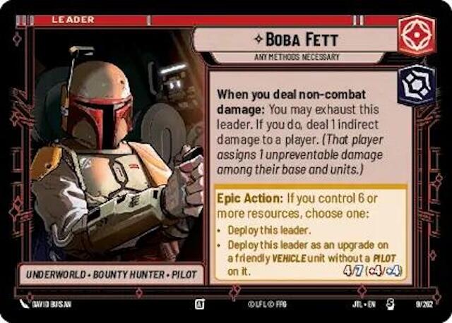Boba Fett - Any Methods Necessary (009/257) [Jump to Lightspeed] | BD Cosmos