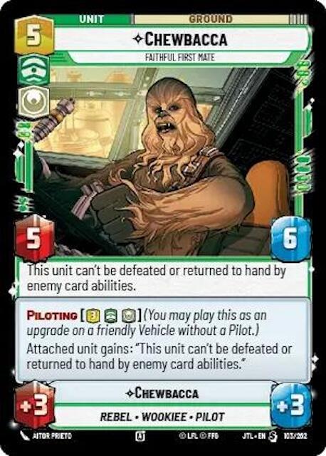 Chewbacca - Faithful First Mate (103/257) [Jump to Lightspeed] | BD Cosmos