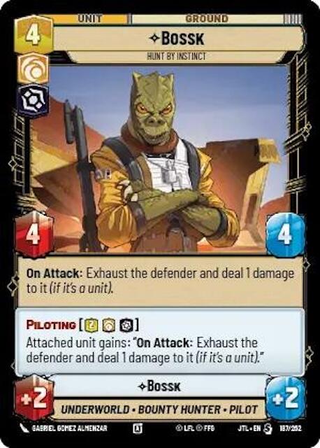 Bossk - Hunt By Instict (187/257) [Jump to Lightspeed] | BD Cosmos