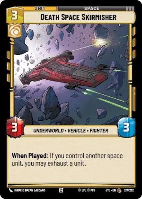 Death Space Skirmisher (217/257) [Jump to Lightspeed] | BD Cosmos