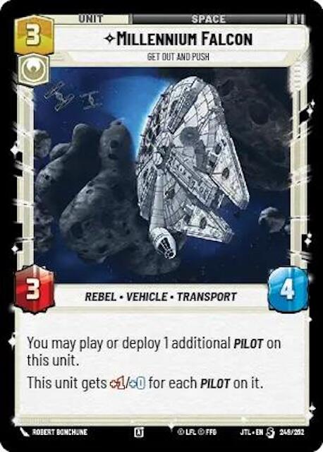 Millennium Falcon - Get Out And Push (249/257) [Jump to Lightspeed] | BD Cosmos