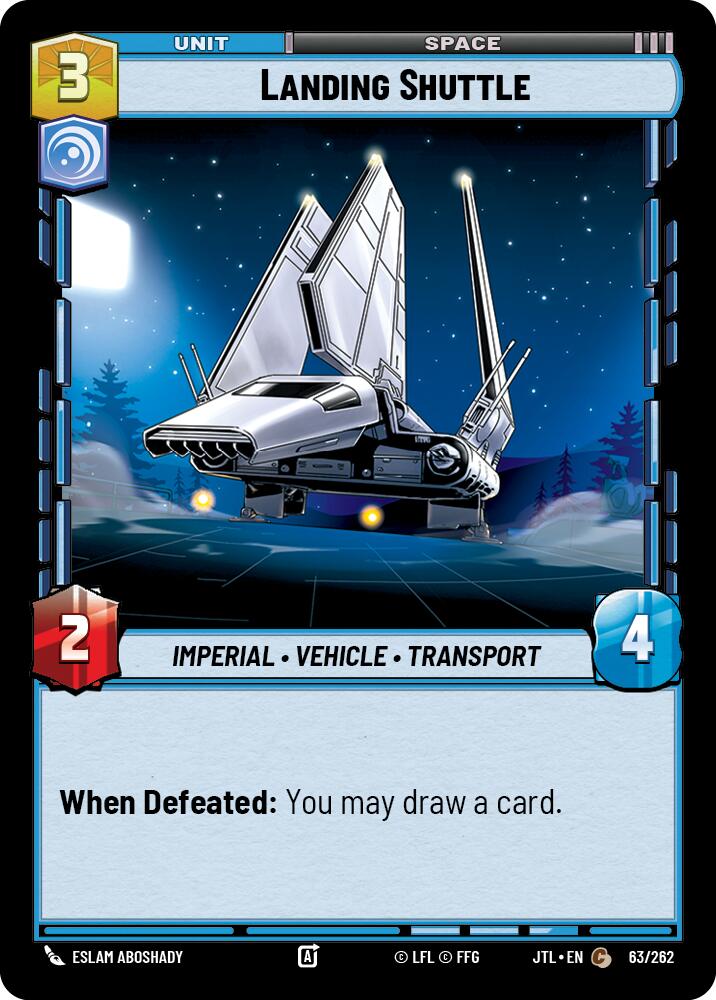 Landing Shuttle (63/262) [Jump to Lightspeed] | BD Cosmos