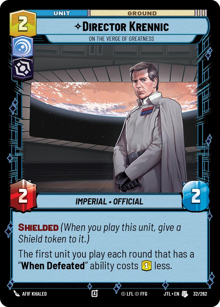 Director Krennic - On the Verge of Greatness (32/262) [Jump to Lightspeed] | BD Cosmos