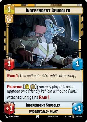 Independent Smuggler (211/257) [Jump to Lightspeed] | BD Cosmos