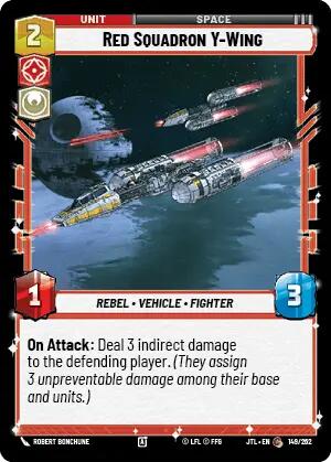 Red Squadron Y-Wing (149/257) [Jump to Lightspeed] | BD Cosmos