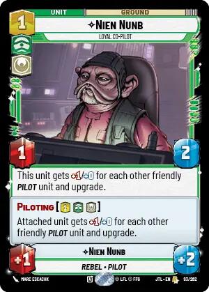 Nien Nunb - Loyal Co-Pilot (093/257) [Jump to Lightspeed] | BD Cosmos
