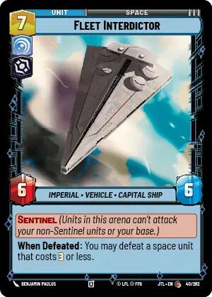 Fleet Interdictor (040/257) [Jump to Lightspeed] | BD Cosmos