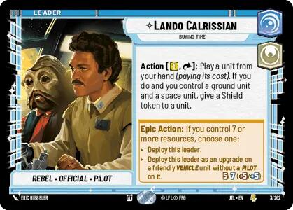 Lando Calrissian - Buying Time (003/257) [Jump to Lightspeed] | BD Cosmos