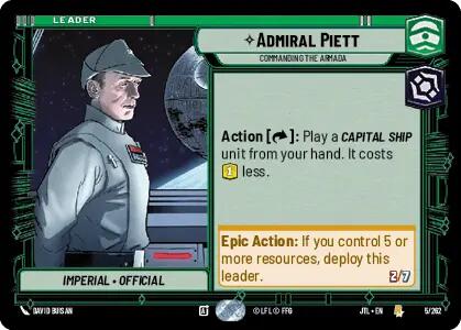 Admiral Piett - Commanding the Armada (005/257) [Jump to Lightspeed] | BD Cosmos