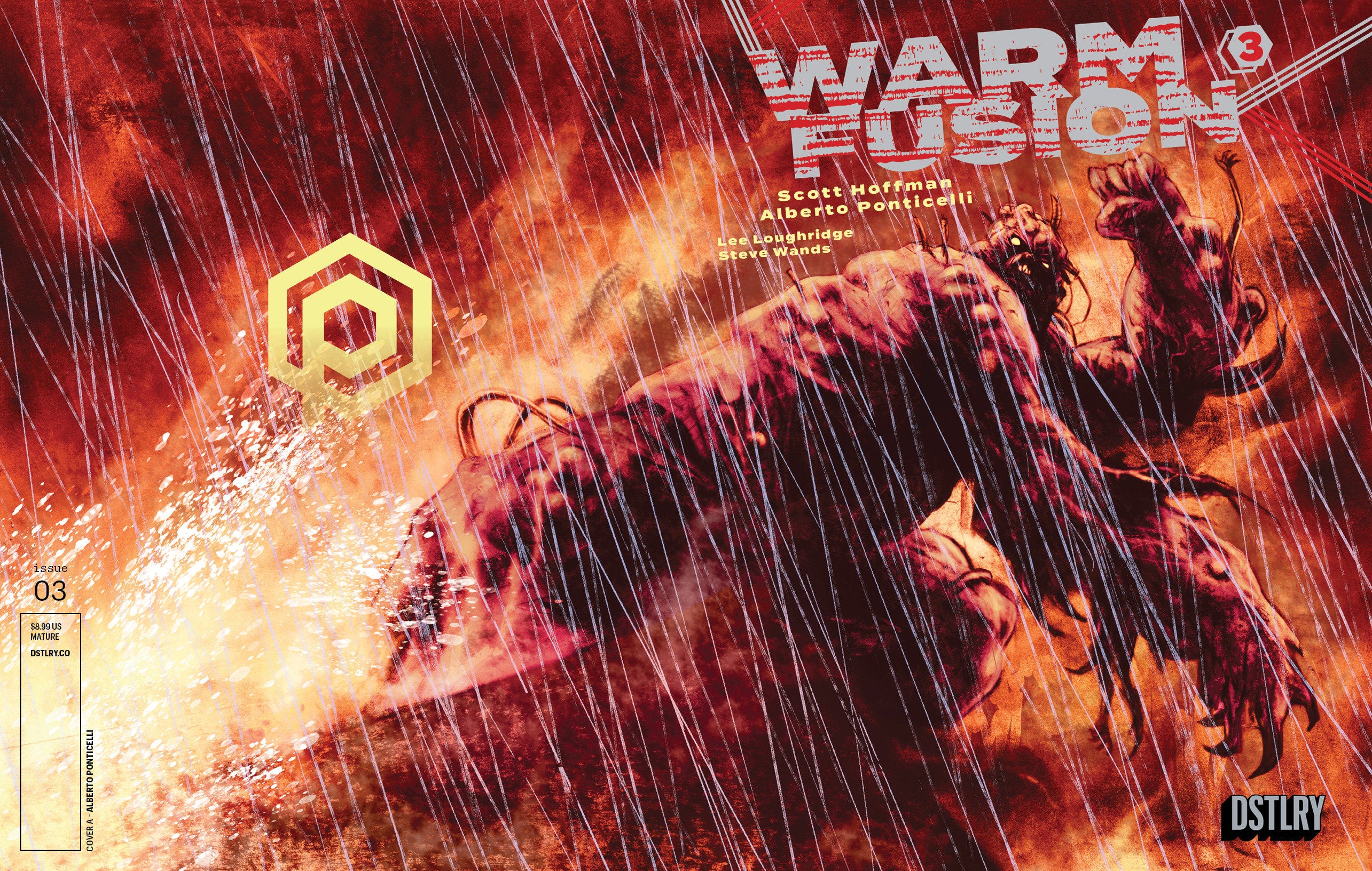 Warm Fusion #3 Cover A Alberto Ponticelli | BD Cosmos