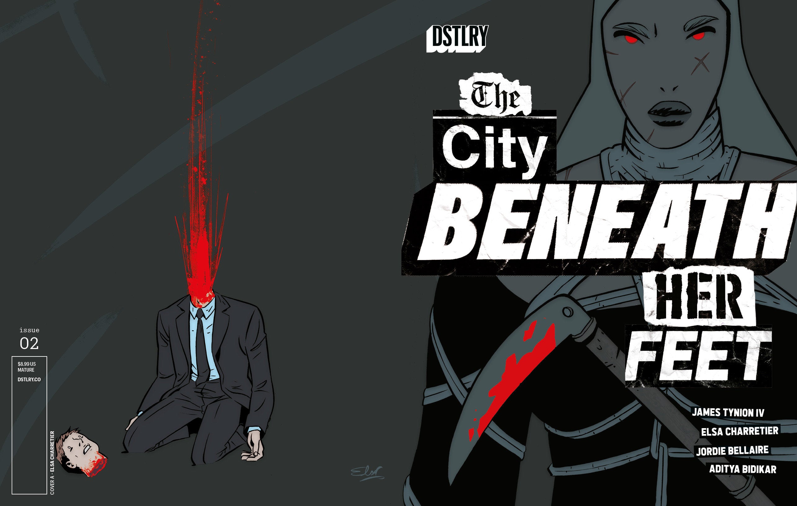 The City Beneath Her Feet #2 Cover A Elsa Charretier | BD Cosmos