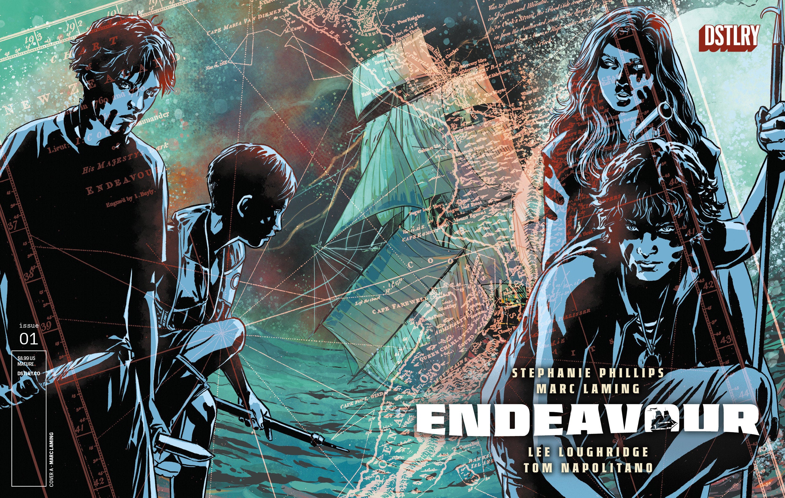 Endeavour #1 Cover A Marc Laming | BD Cosmos