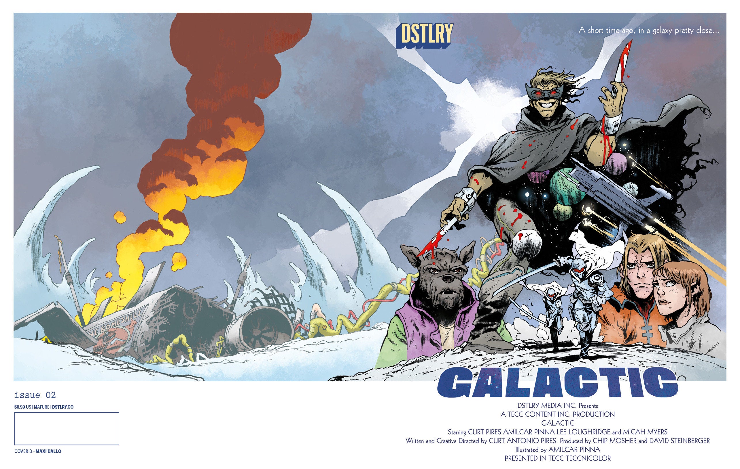 Galactic #2 DSTLRY D Maxi Dallo Homage 07/29/2026 | BD Cosmos