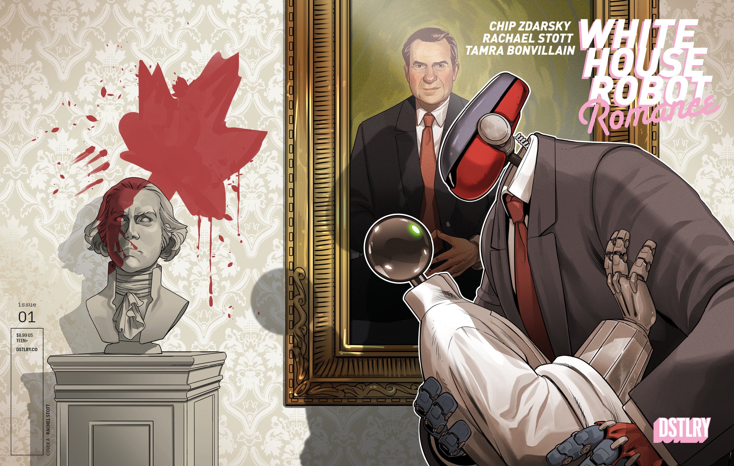 White House Robot Romance #1 Rachael Stott | BD Cosmos