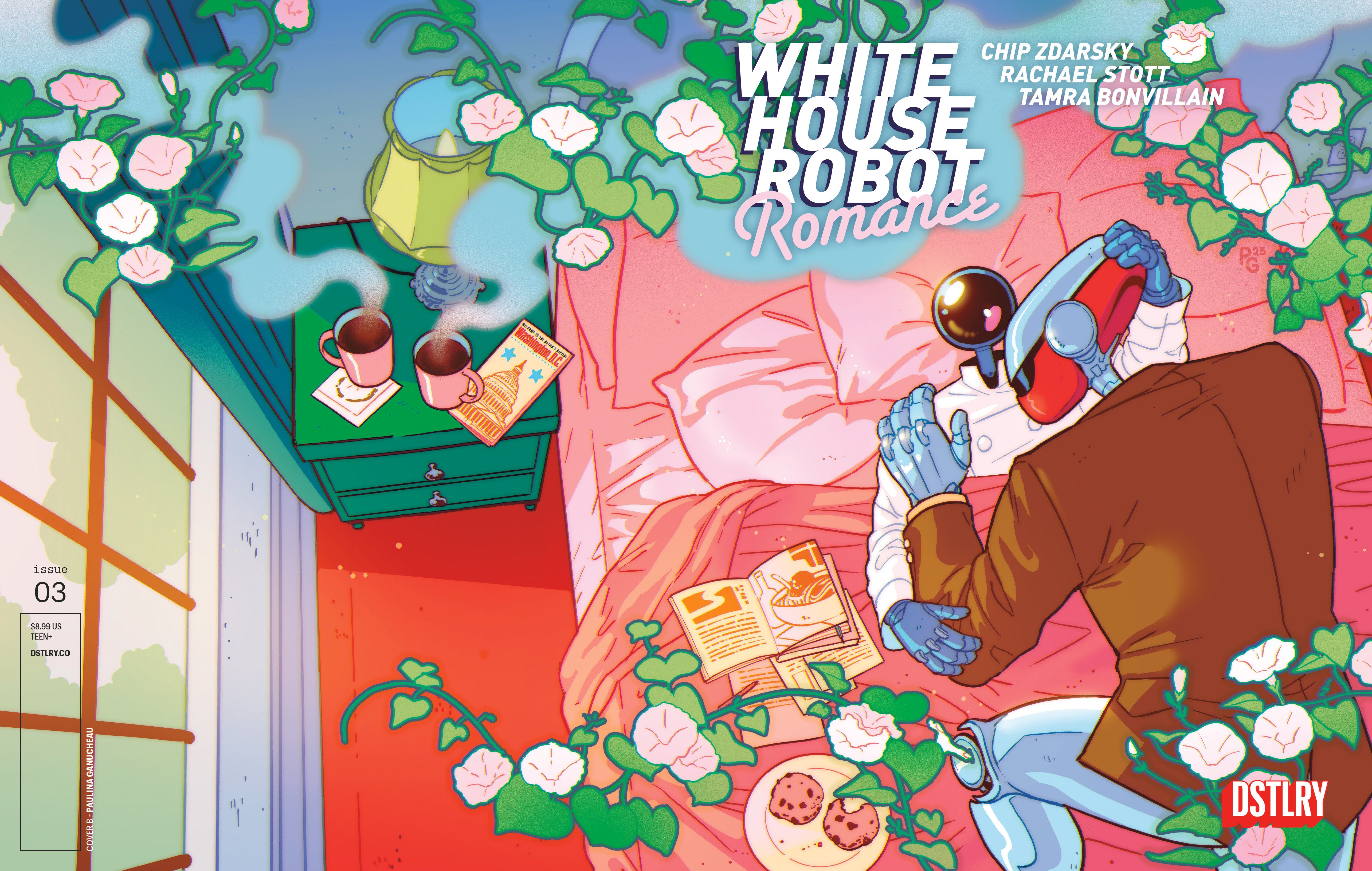 White House Robot Romance #3 DSTLRY B Ganucheau 06/24/2026 | BD Cosmos