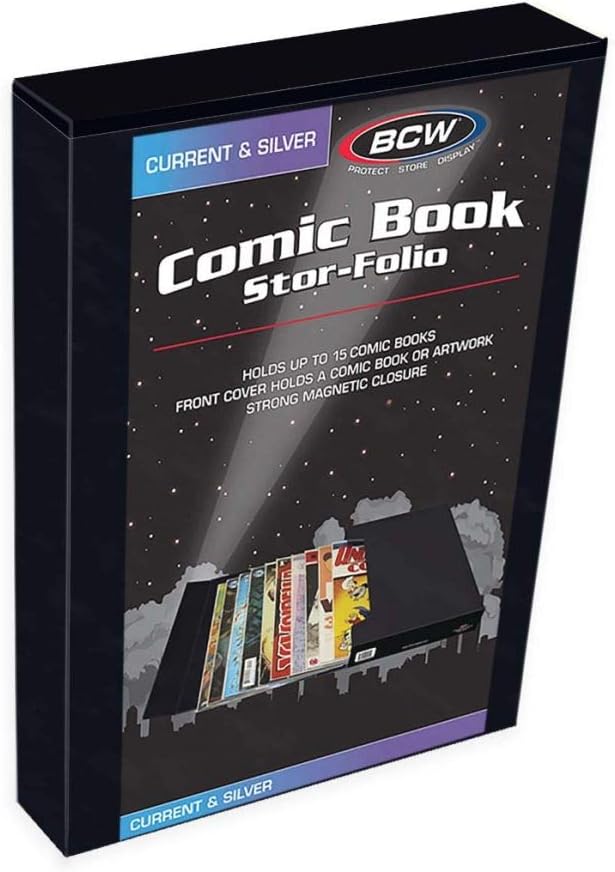 BCW: COMIC BOOK STOR-FOLIO BLACK | BD Cosmos