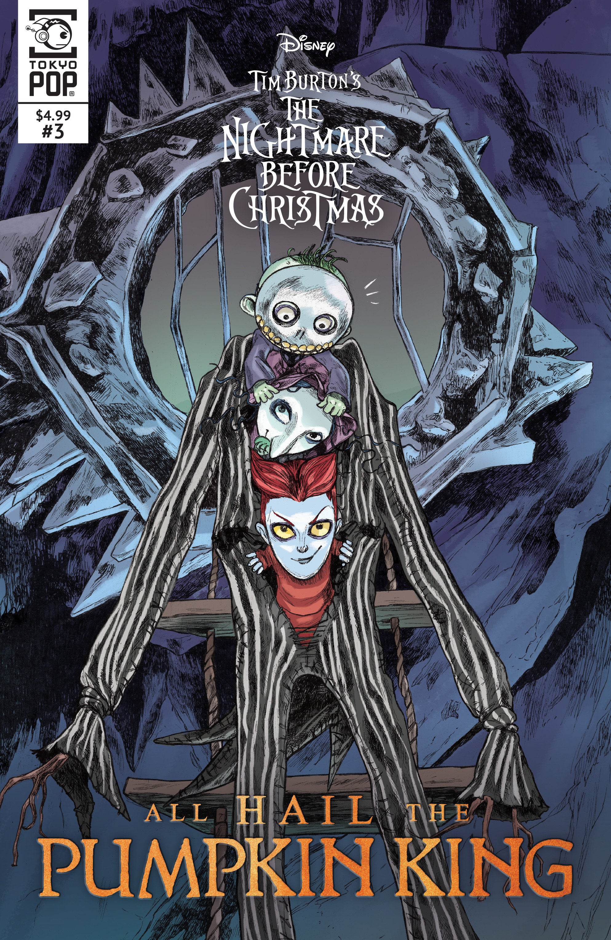 Disney Tim Burton's The Nightmare Before Christmas: All Hail The Pumpkin King #3 Tokyopop 09/09/2026 | BD Cosmos