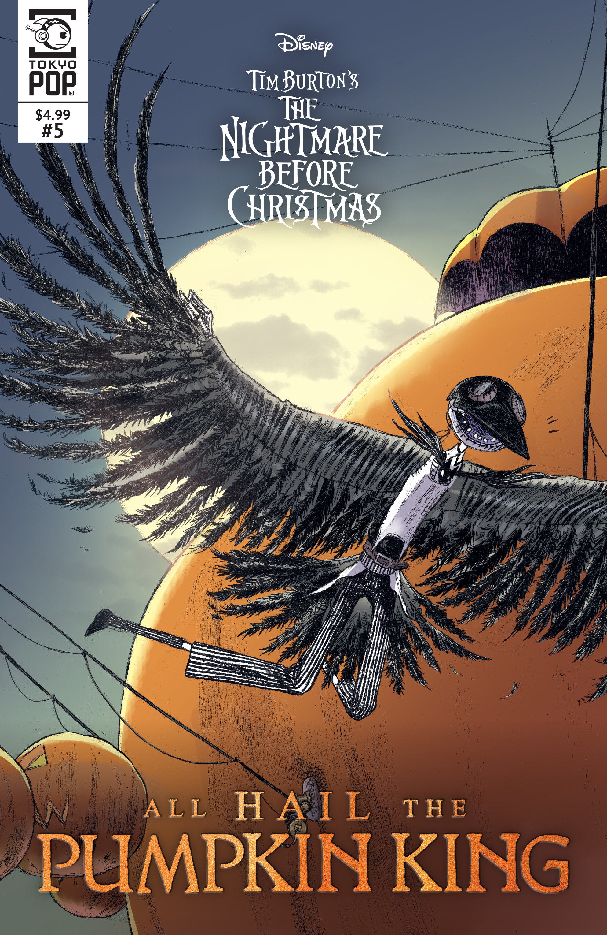 Disney Tim Burton's The Nightmare Before Christmas: All Hail The Pumpkin King Issue #5 Tokyopop 11/11/2026 | BD Cosmos