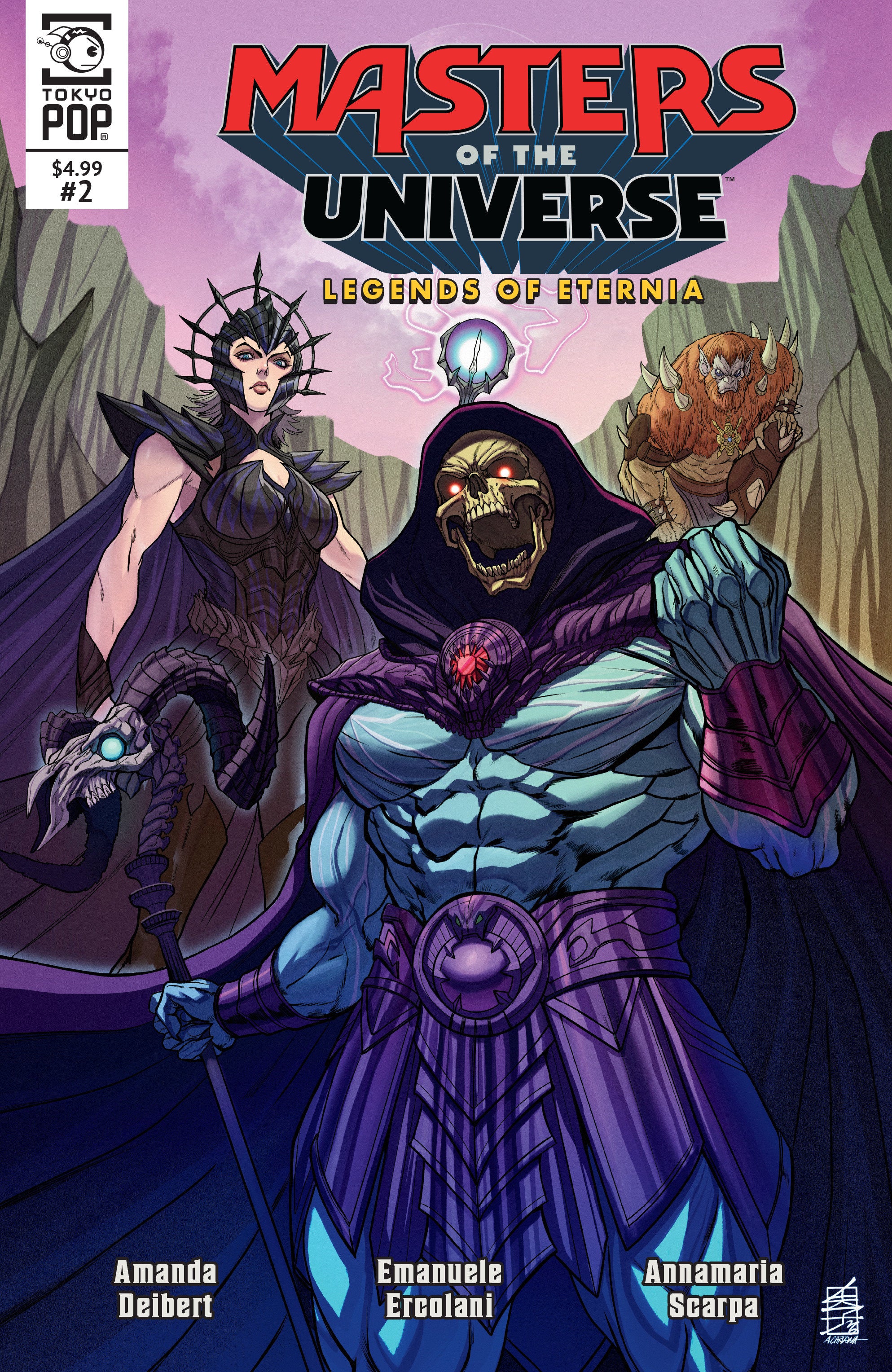 Masters Of The Universe Legends Of Eternia Issue #2 Tokyopop 07/29/2026 | BD Cosmos