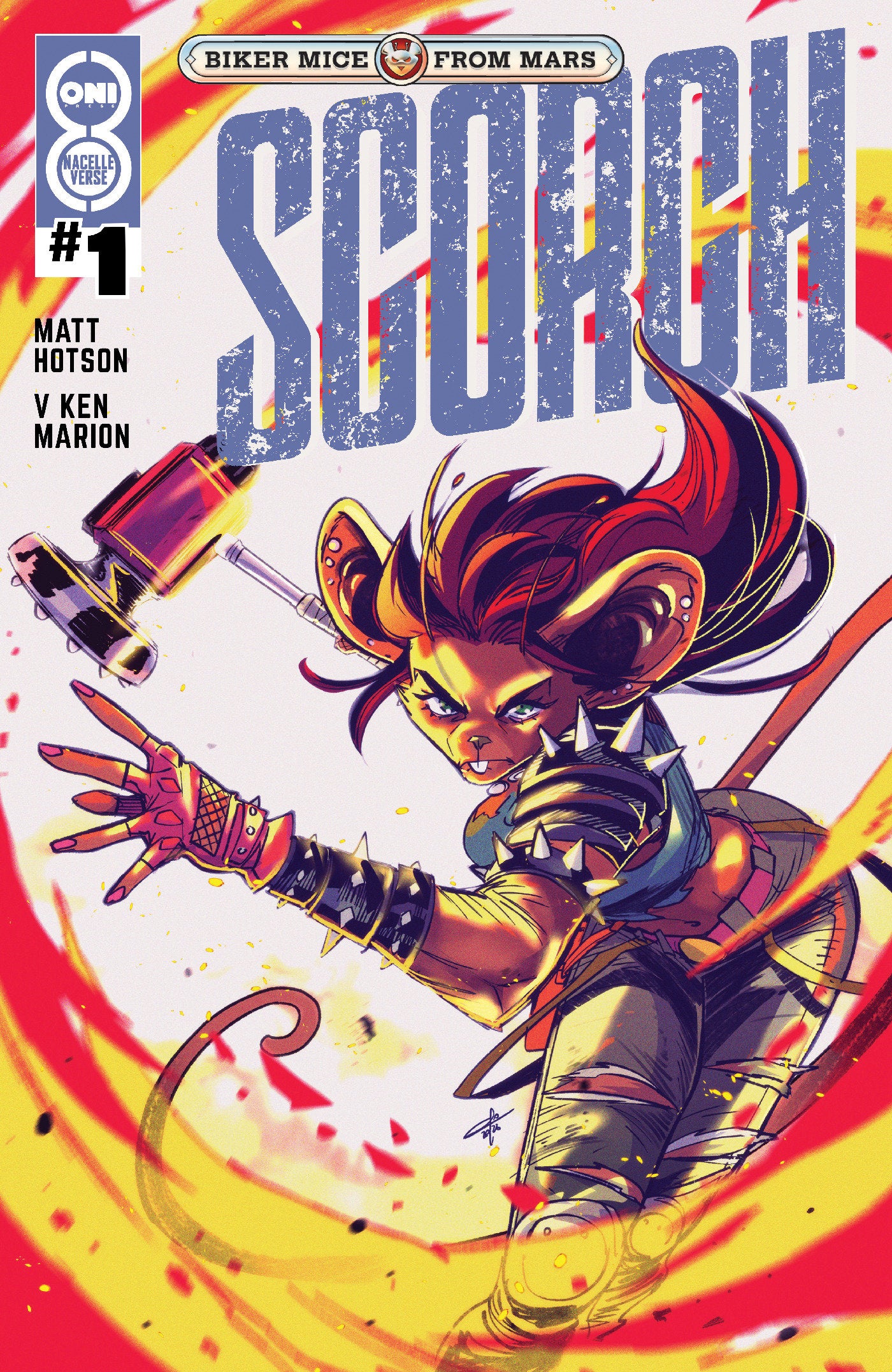 Biker Mice From Mars Scorch #1 Oni B Carlini 08/12/2026 | BD Cosmos