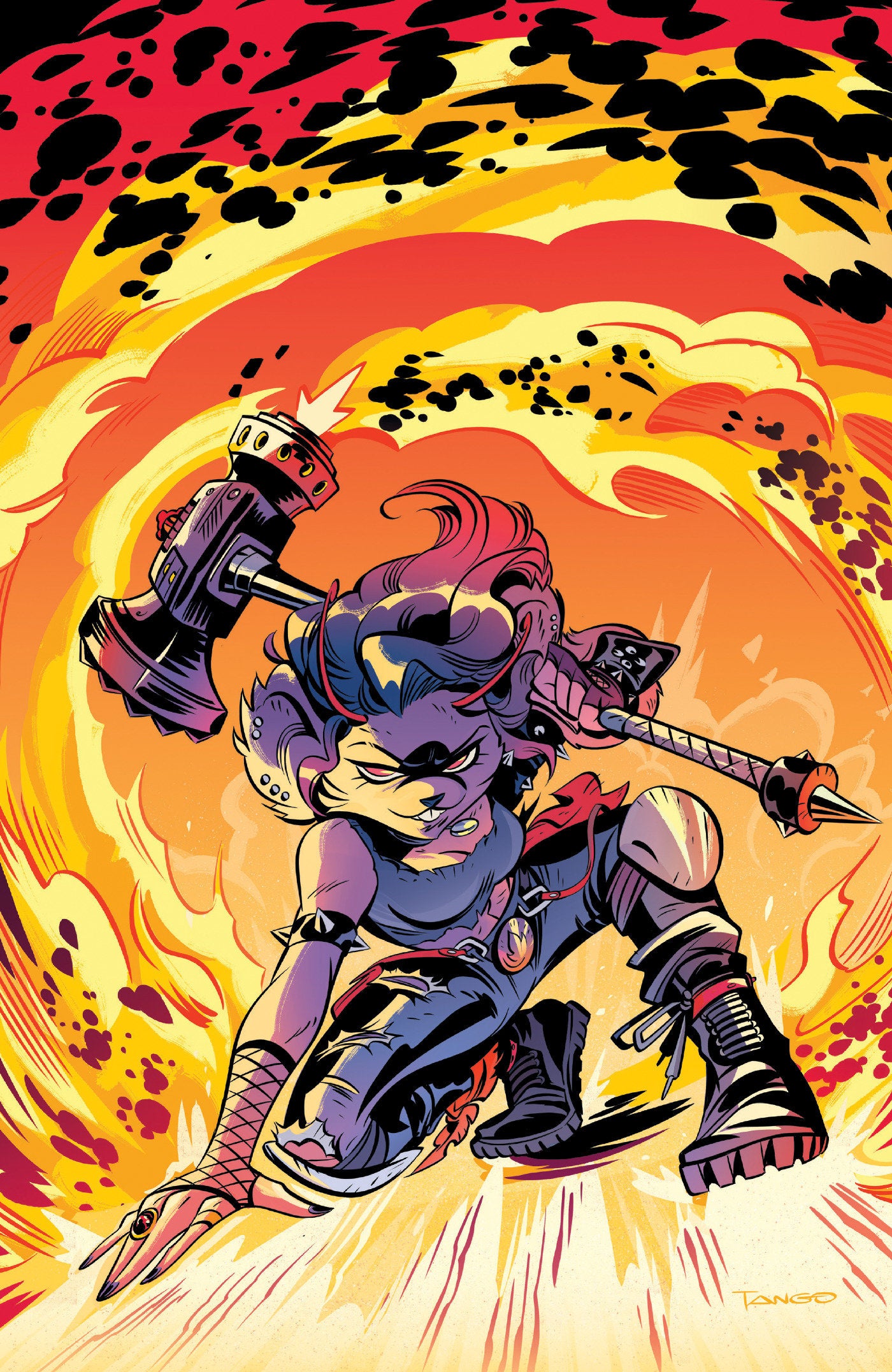 Biker Mice From Mars Scorch #1 Oni E 1:10 Tango Virgin 08/12/2026 | BD Cosmos