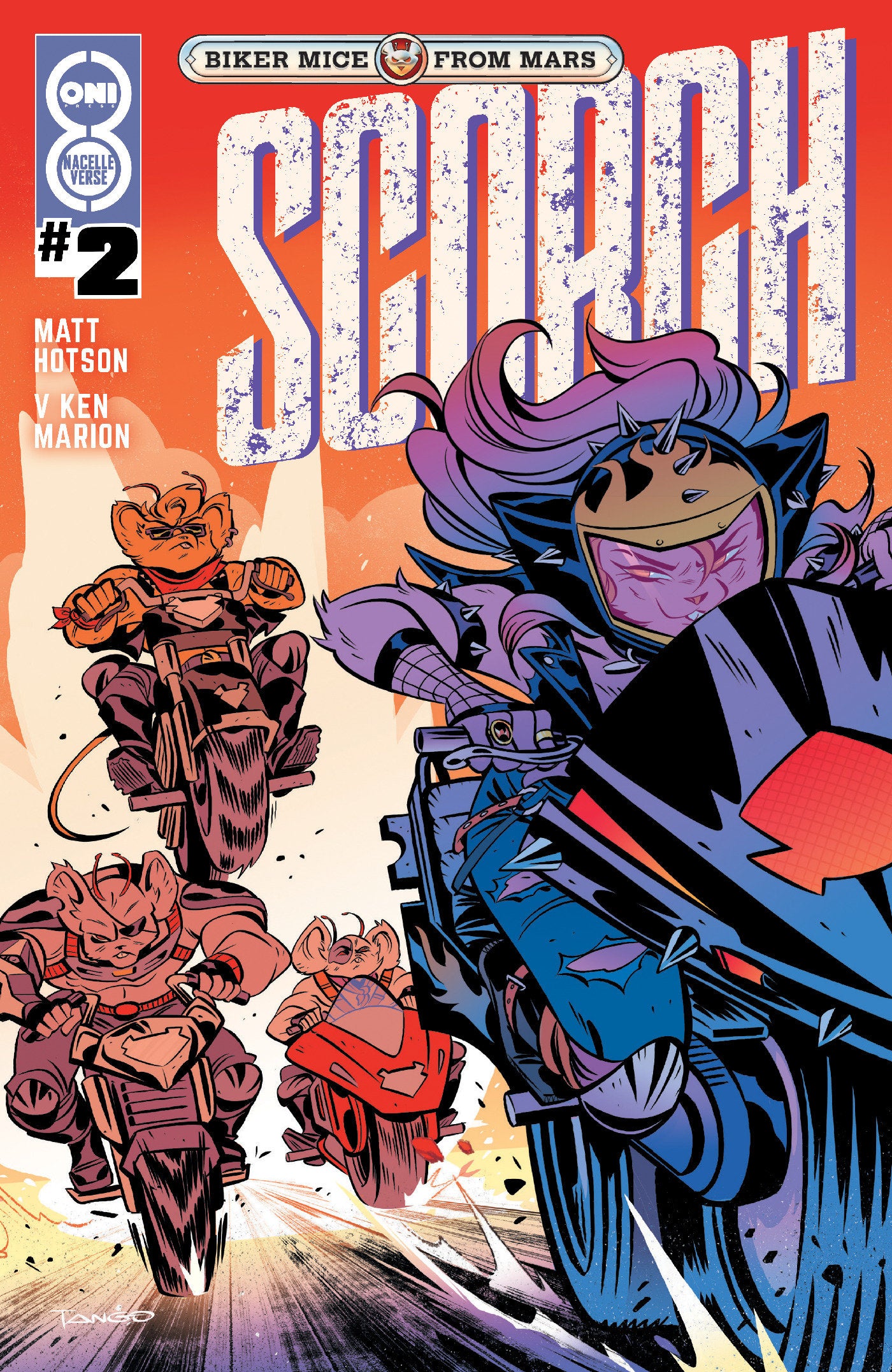 Biker Mice From Mars Scorch #2 Oni A Tango 09/23/2026 | BD Cosmos