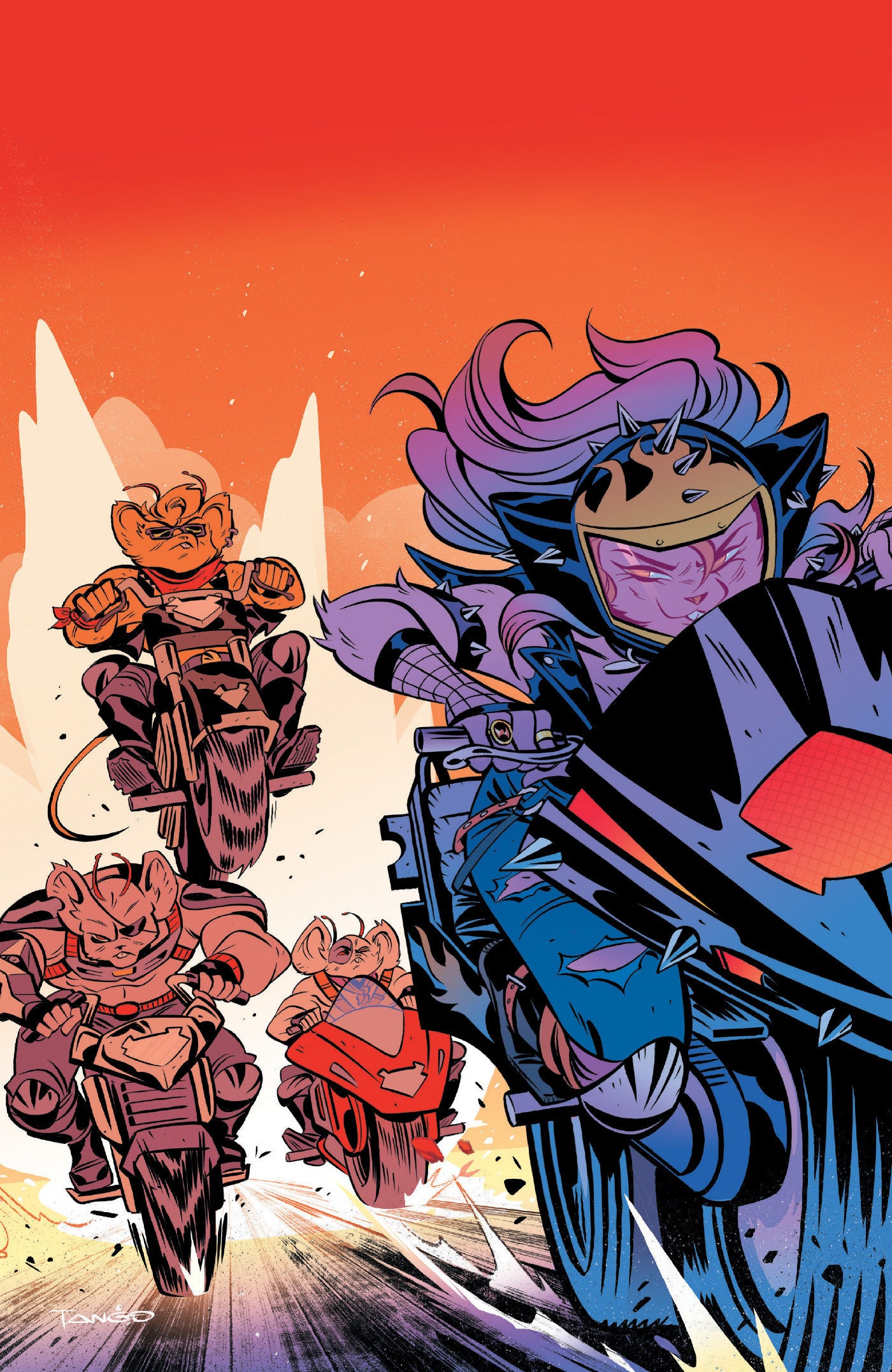 Biker Mice From Mars Scorch #2 Oni C 1:10 Tango 09/23/2026 | BD Cosmos
