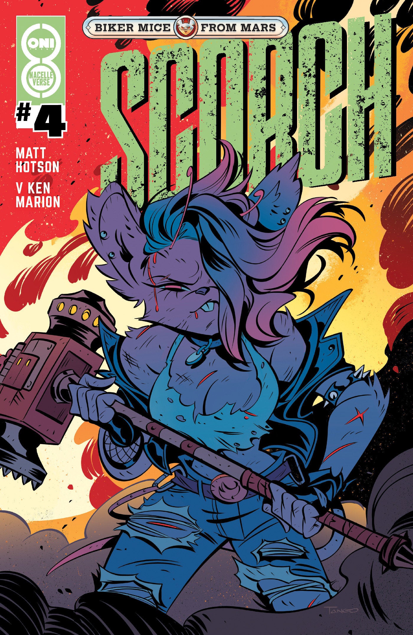Biker Mice From Mars Scorch #4 Oni A Tango 11/04/2026 | BD Cosmos